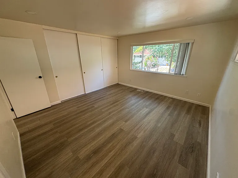 Bedroom 1 with ensuite bathroom.