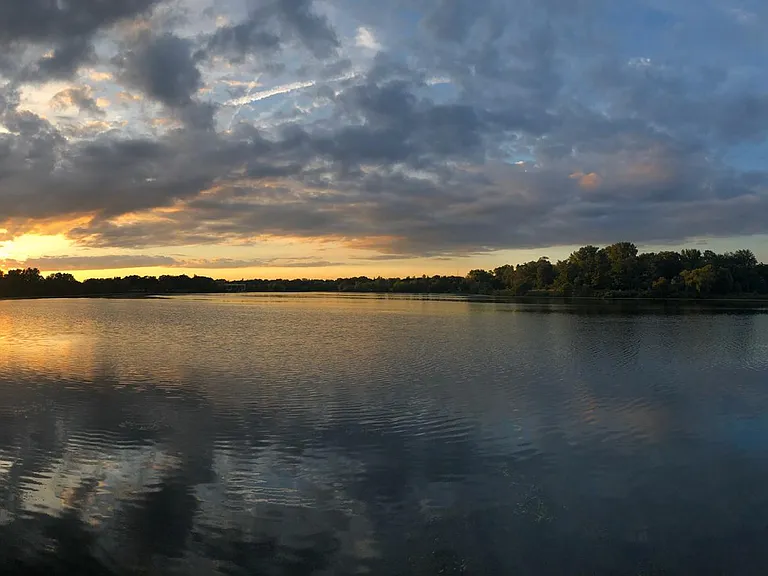 Take a walk or bike around beautiful Como Lake.