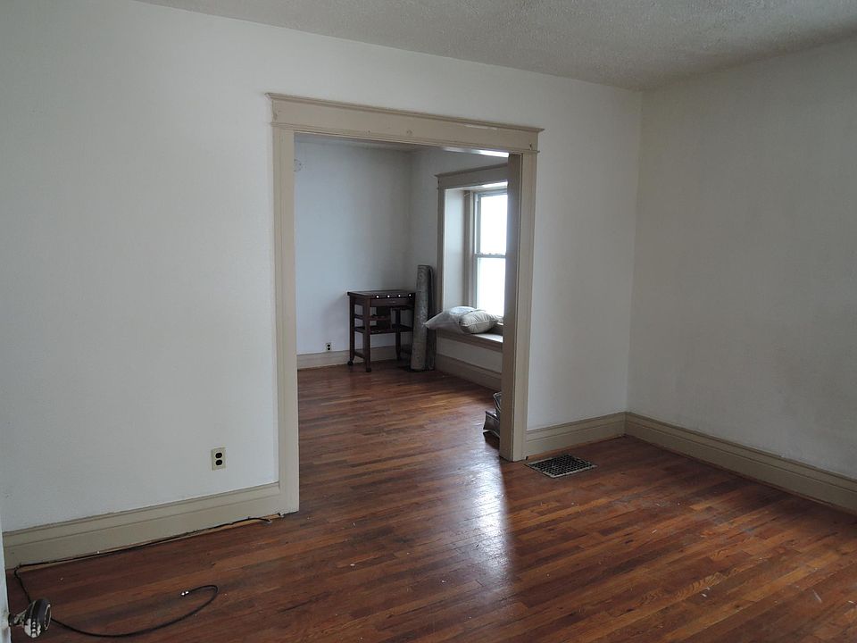 Living Room view into the Dining Room