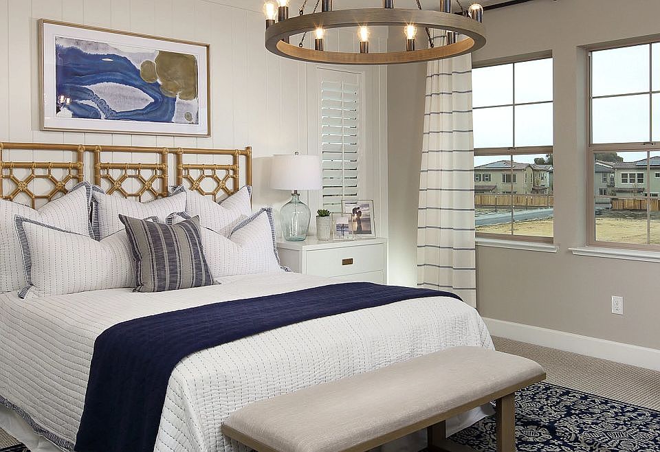 Bergamo Plan 3 Model Home Primary Bedroom