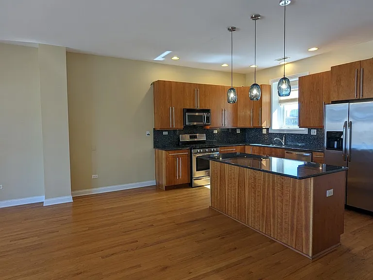 The living areas have been freshly painted in a lighter neutral tone