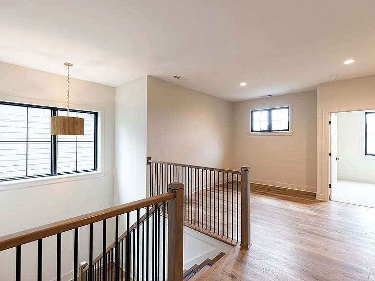 Upstairs hall to main level