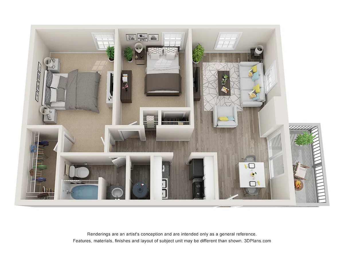 Floor plan Sunflower