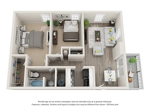 Floor plan Sunflower