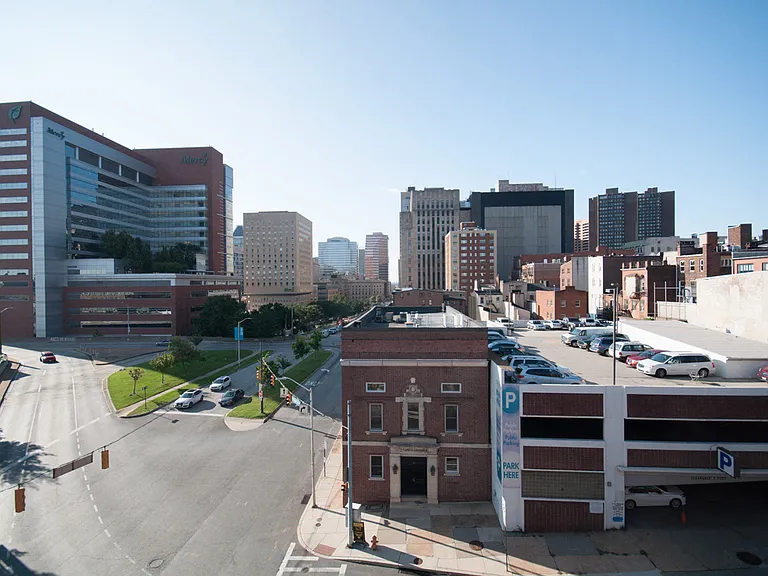 View from Franklin Lofts and Flats