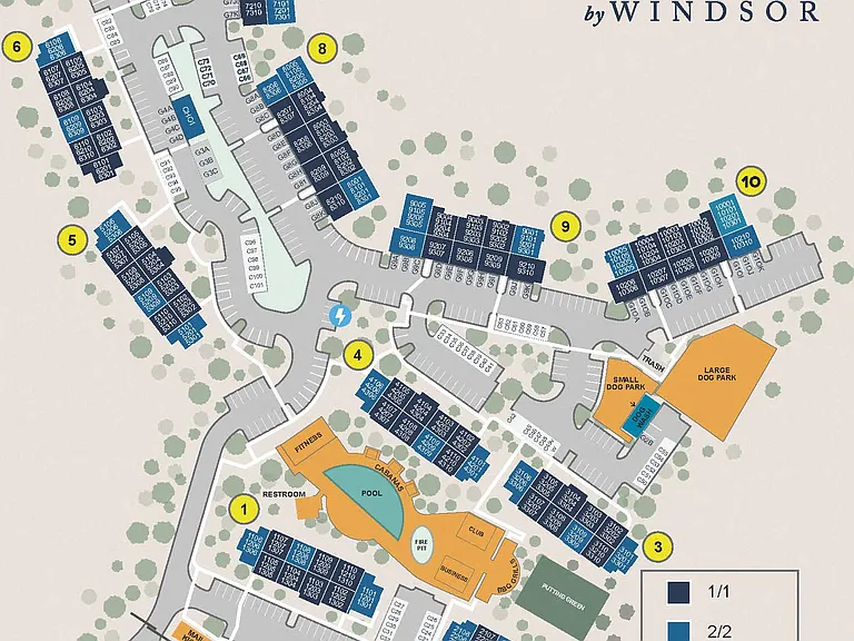 Our site map makes it simple to locate important locations in your community.