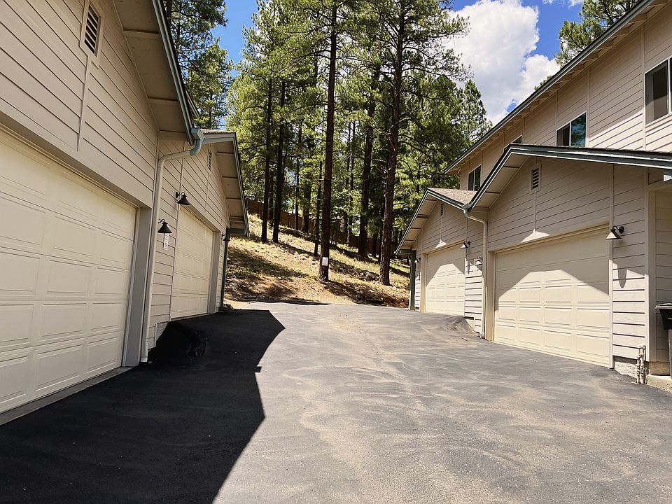 driveway (all four units on property shown)