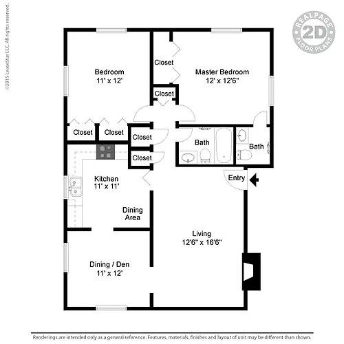 Floor plan SP 8 2 BD