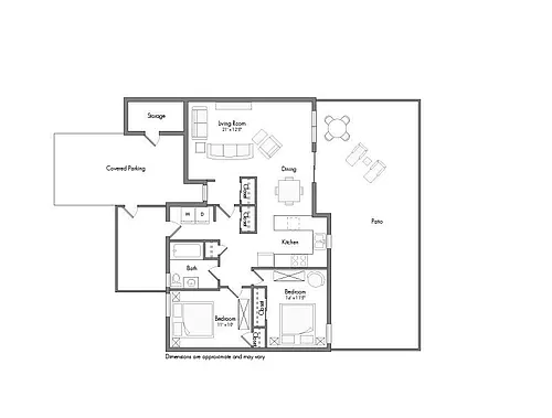 Floor plan Cypress (with Renovated)