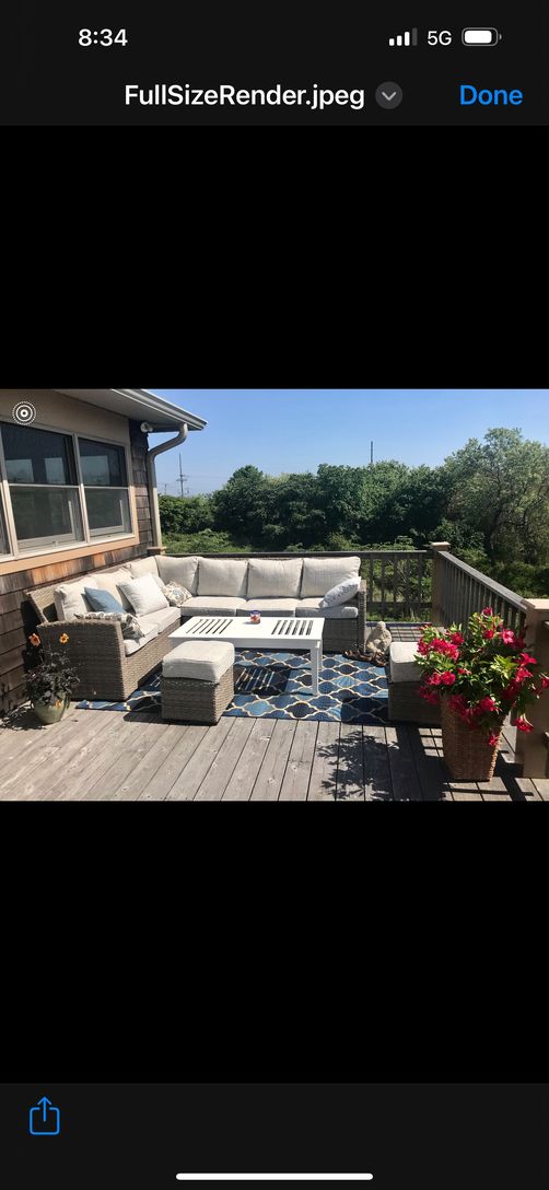  2nd floor deck