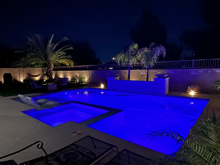 Private pool. No neighbors behind