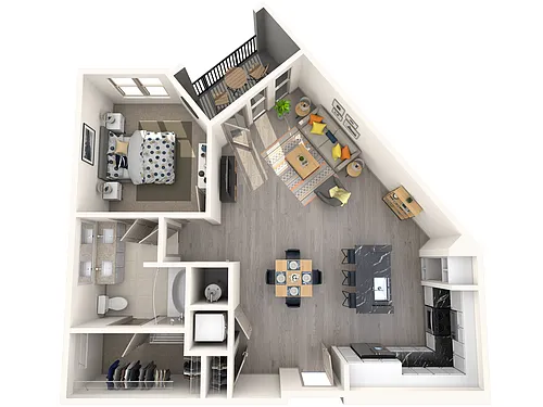 Floor plan A1F