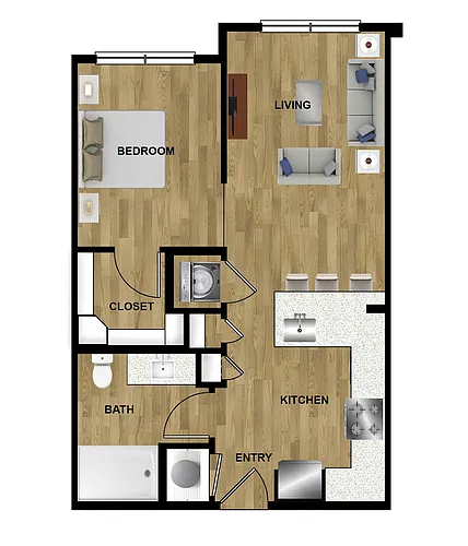 Floor plan A1A