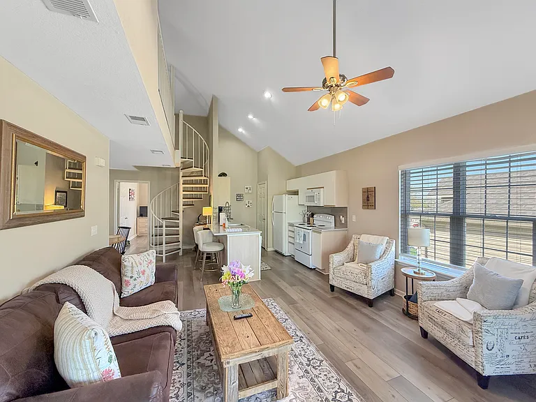 Fully furnished Living area
