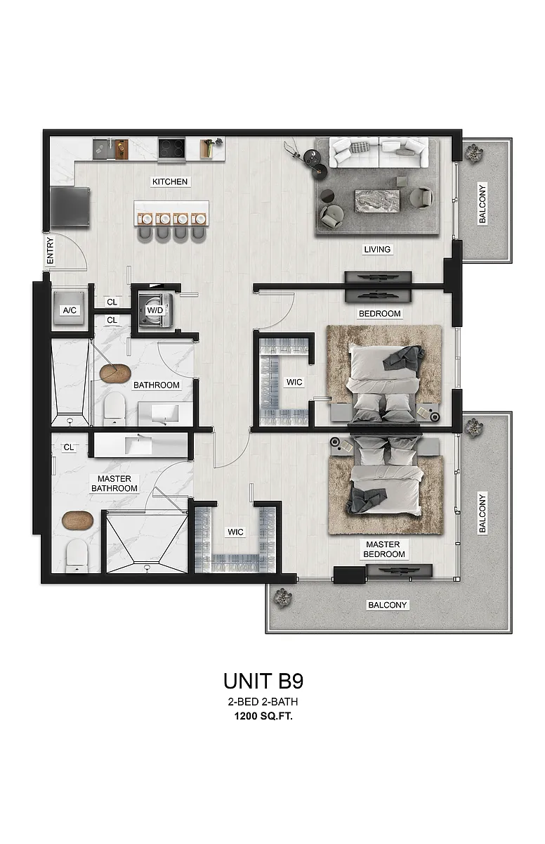 Floor plan B9