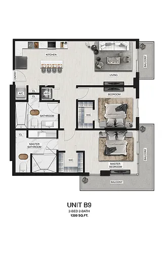 Floor plan B9