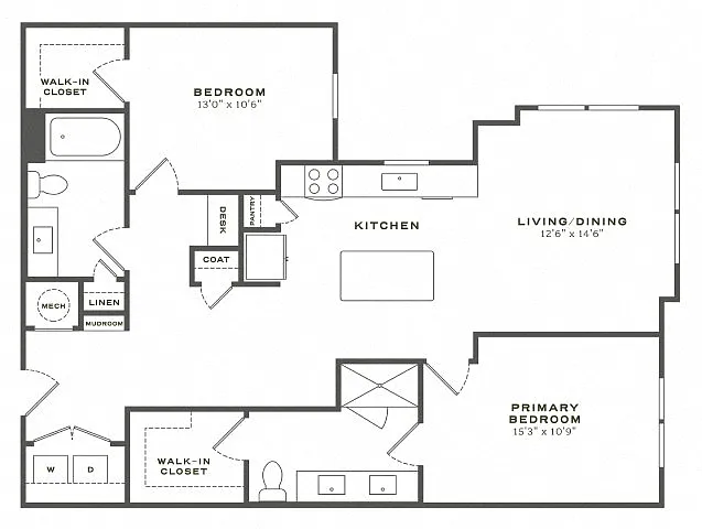 Floor plan B3