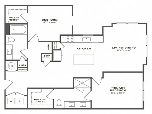 Floor plan B3