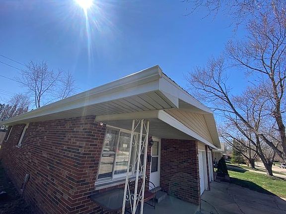 New gutters and fascia