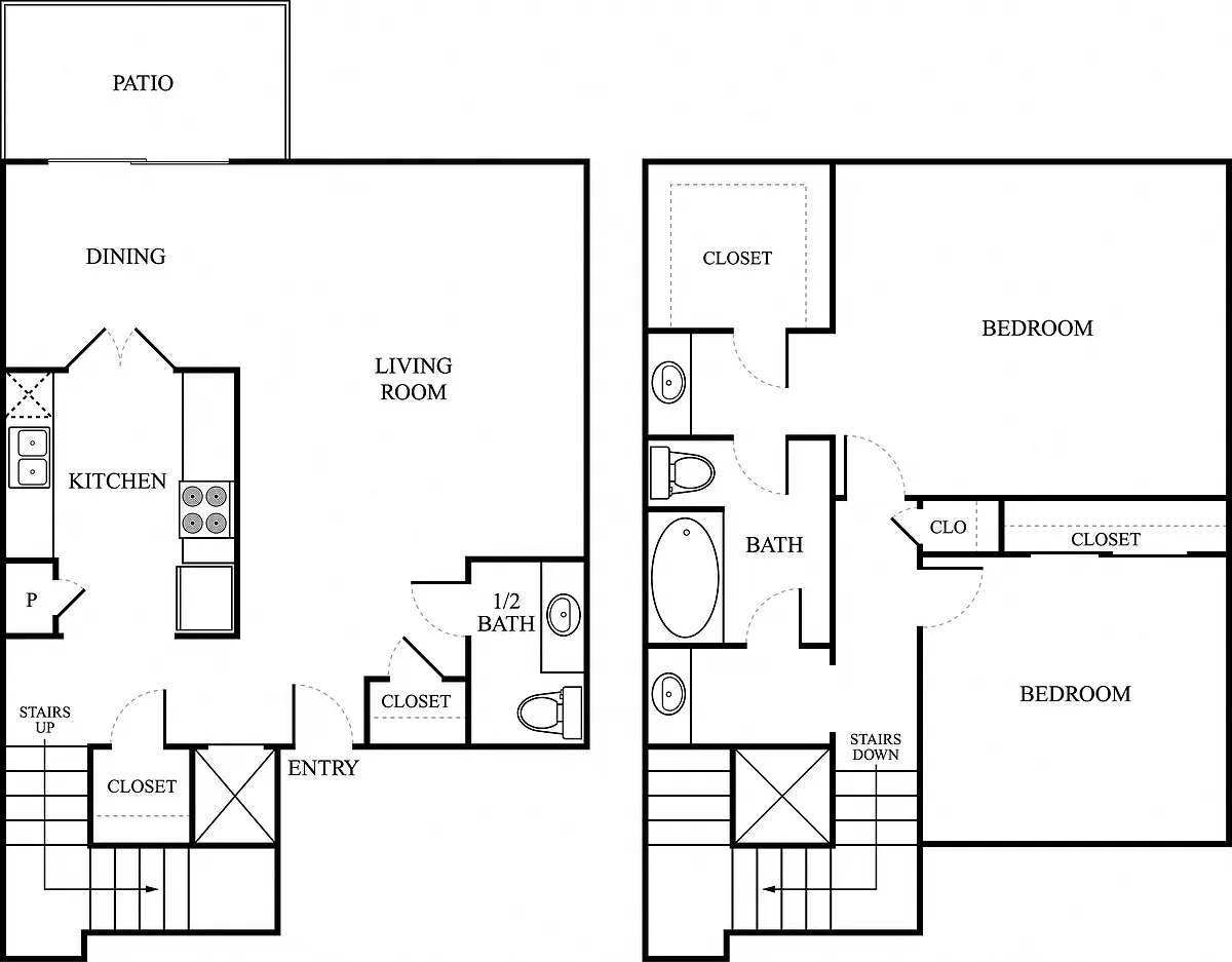 Floor plan B3