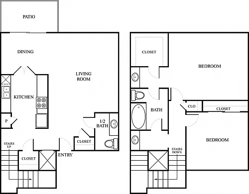Floor plan B3