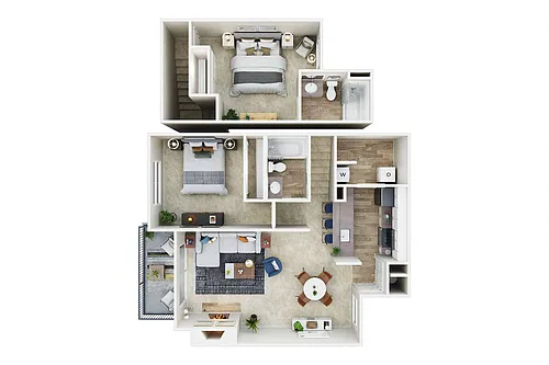 Floor plan 2TH