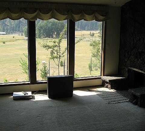 living room looking West