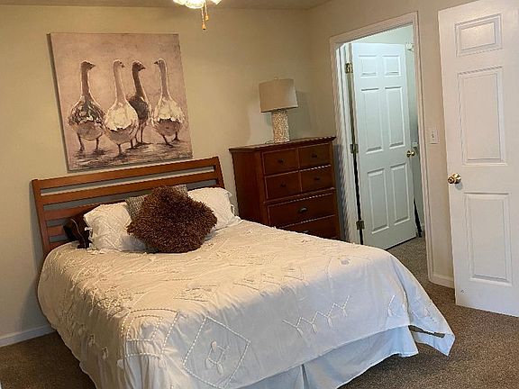 Unique double door bedroom