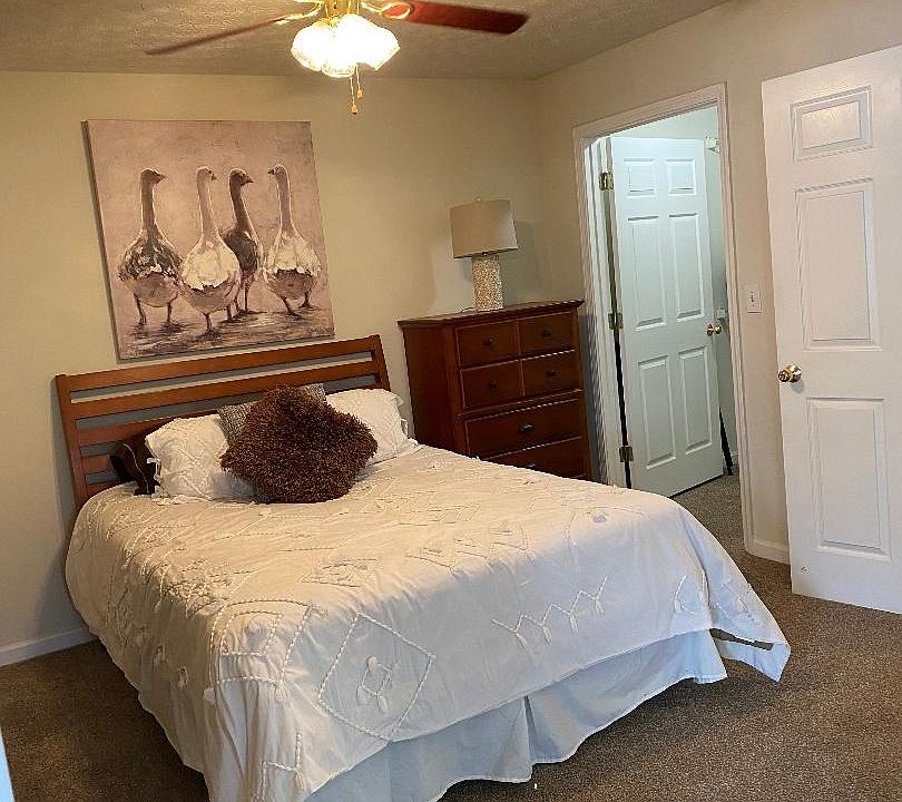 Unique double door bedroom
