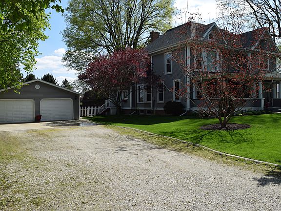 Garage east side of house
