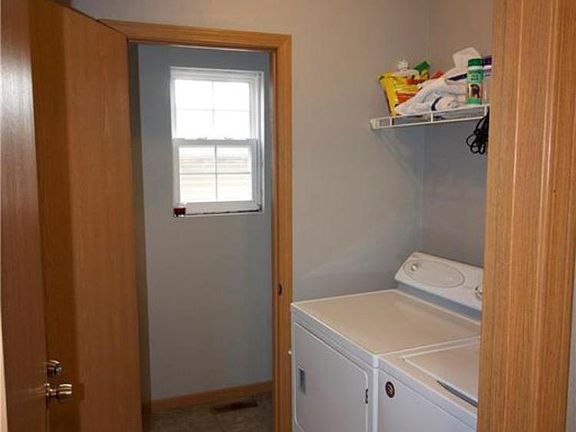 Washer and dryer included