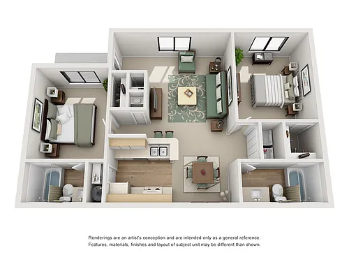 Floor plan King