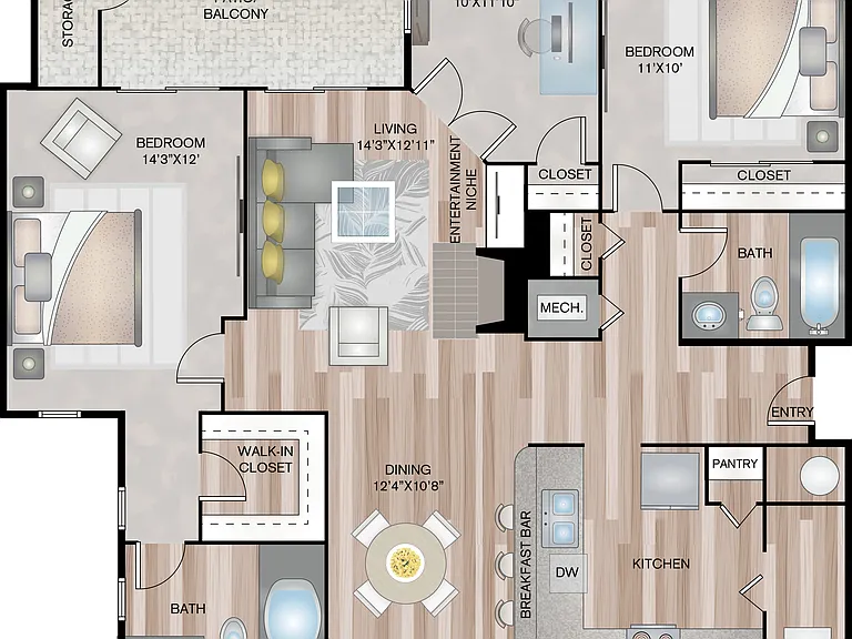 1287 Square Feet 1287 Square Feet