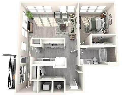 Floor plan A13