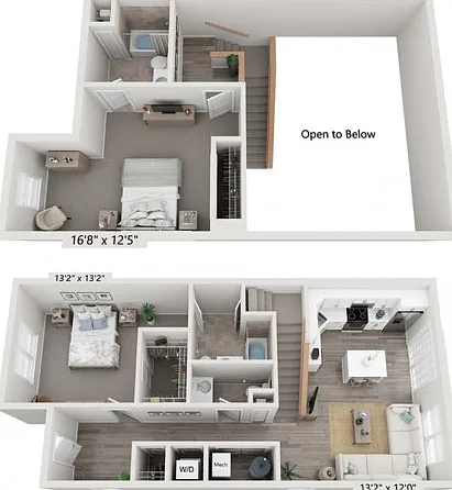 2T Floor Plan 2T Floor Plan