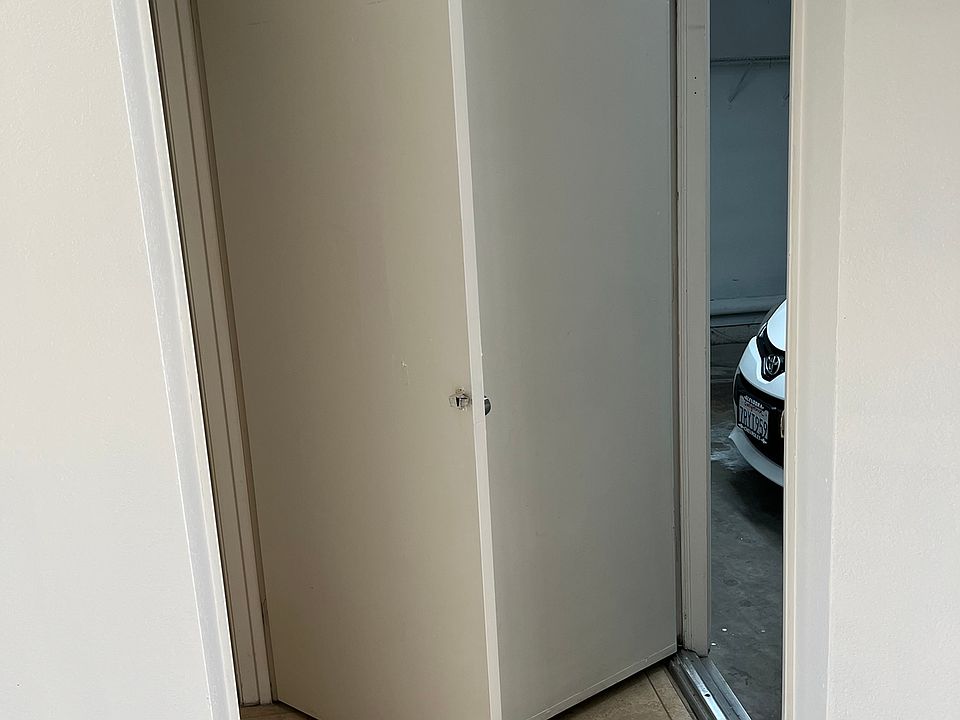 Immediate right of entrance door to garage. Left is a closet.