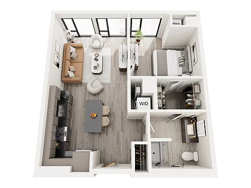 Floor plan 1F1