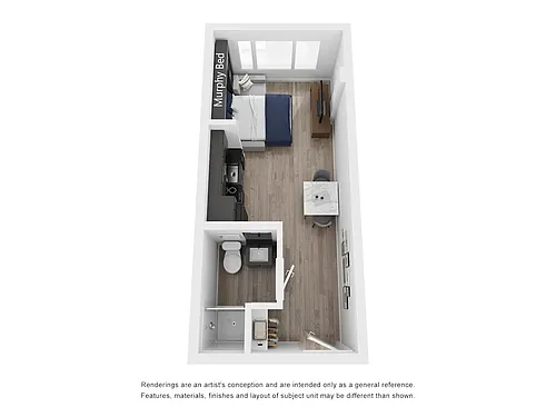 Floor plan Studio C