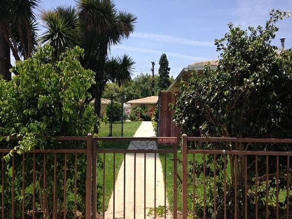 Front courtyard entry