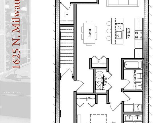 2nd image of 1625 N Milwaukee Ave #2F