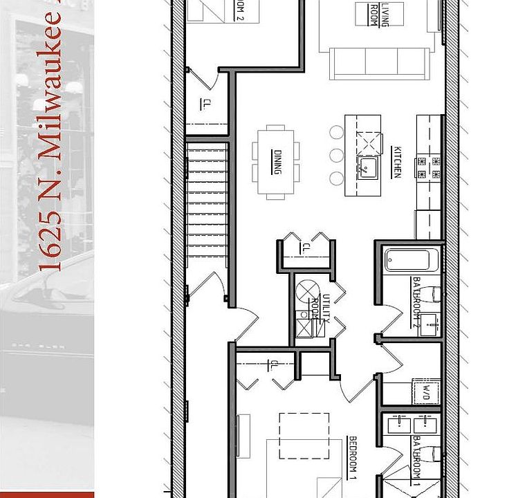 1st image of 1625 N Milwaukee Ave #2F