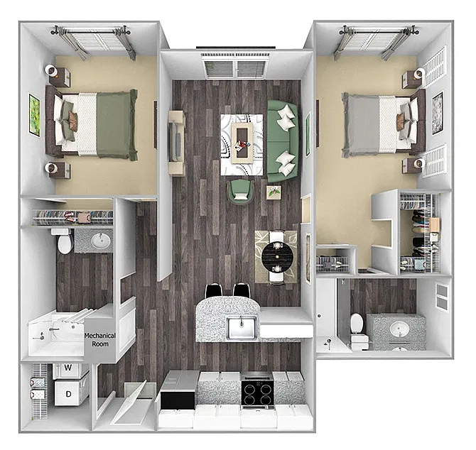 Floor plan B1