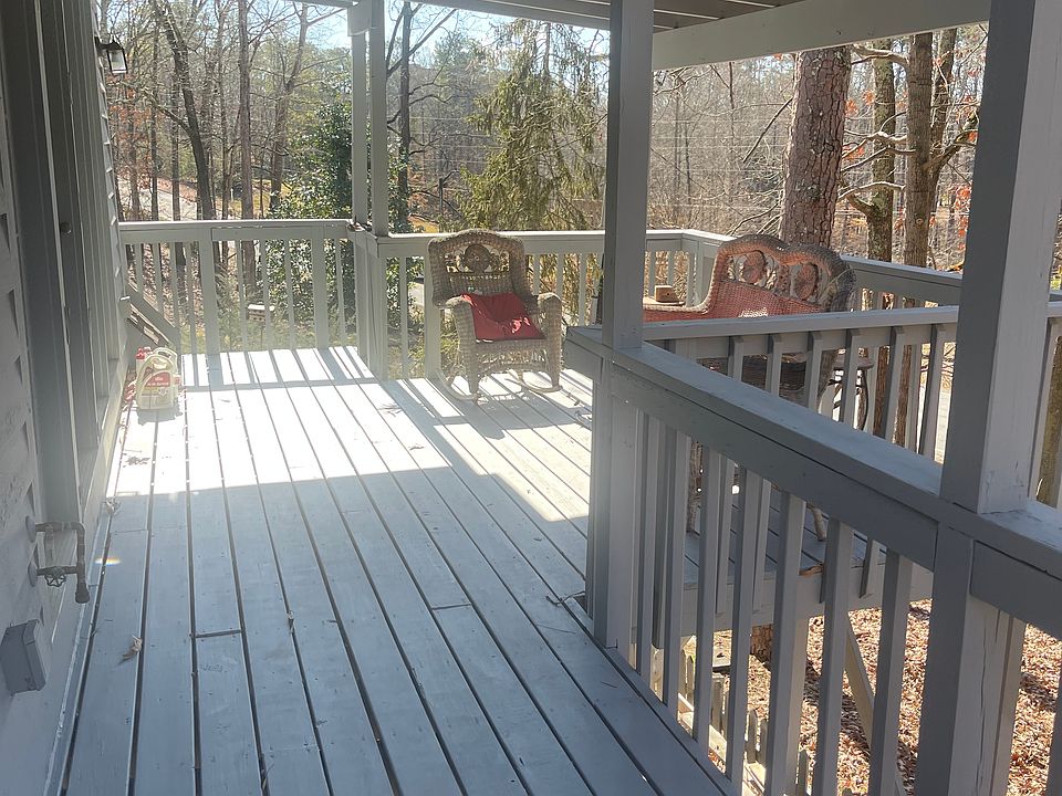 large covered deck