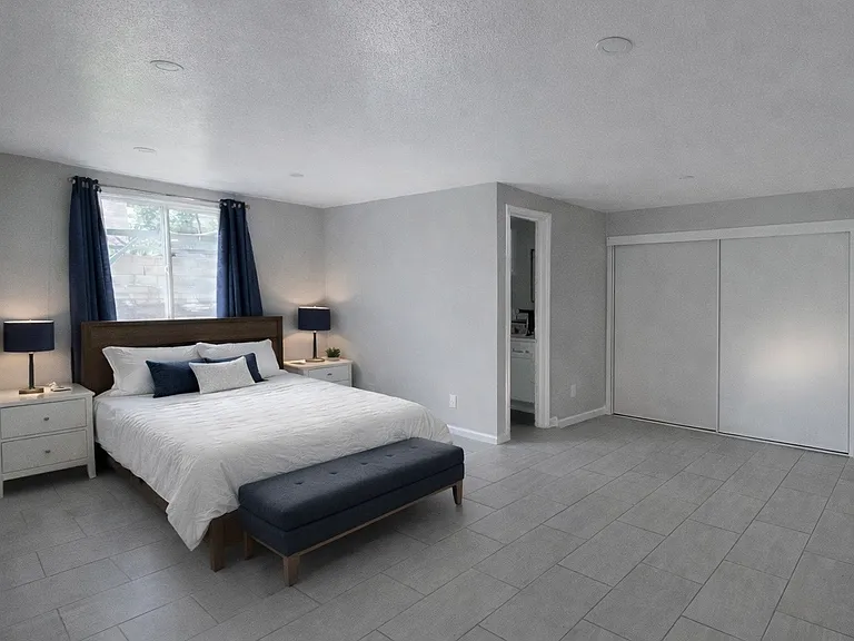 3rd view - staged for marketing. Furniture not included. (Spacious Master bedroom)