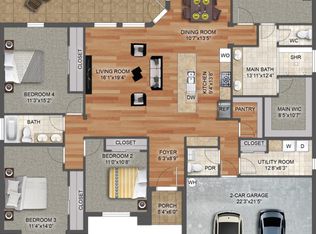 2136 Plan, Ashwood Estates, Harlingen, TX 78552