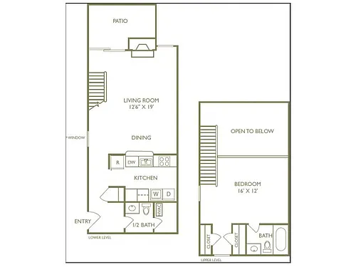 Floor plan The Carlton