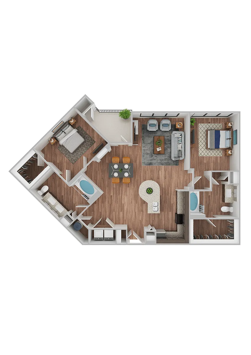 Floor plan B3