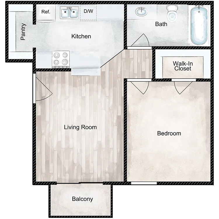 Floor plan Jackson