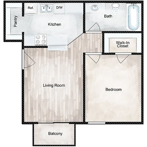 Floor plan Jackson