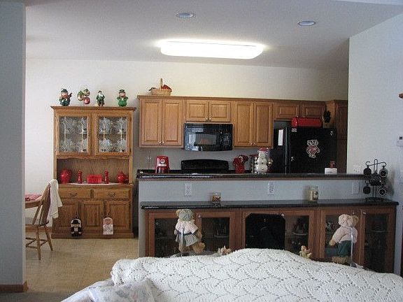 living to kitchen